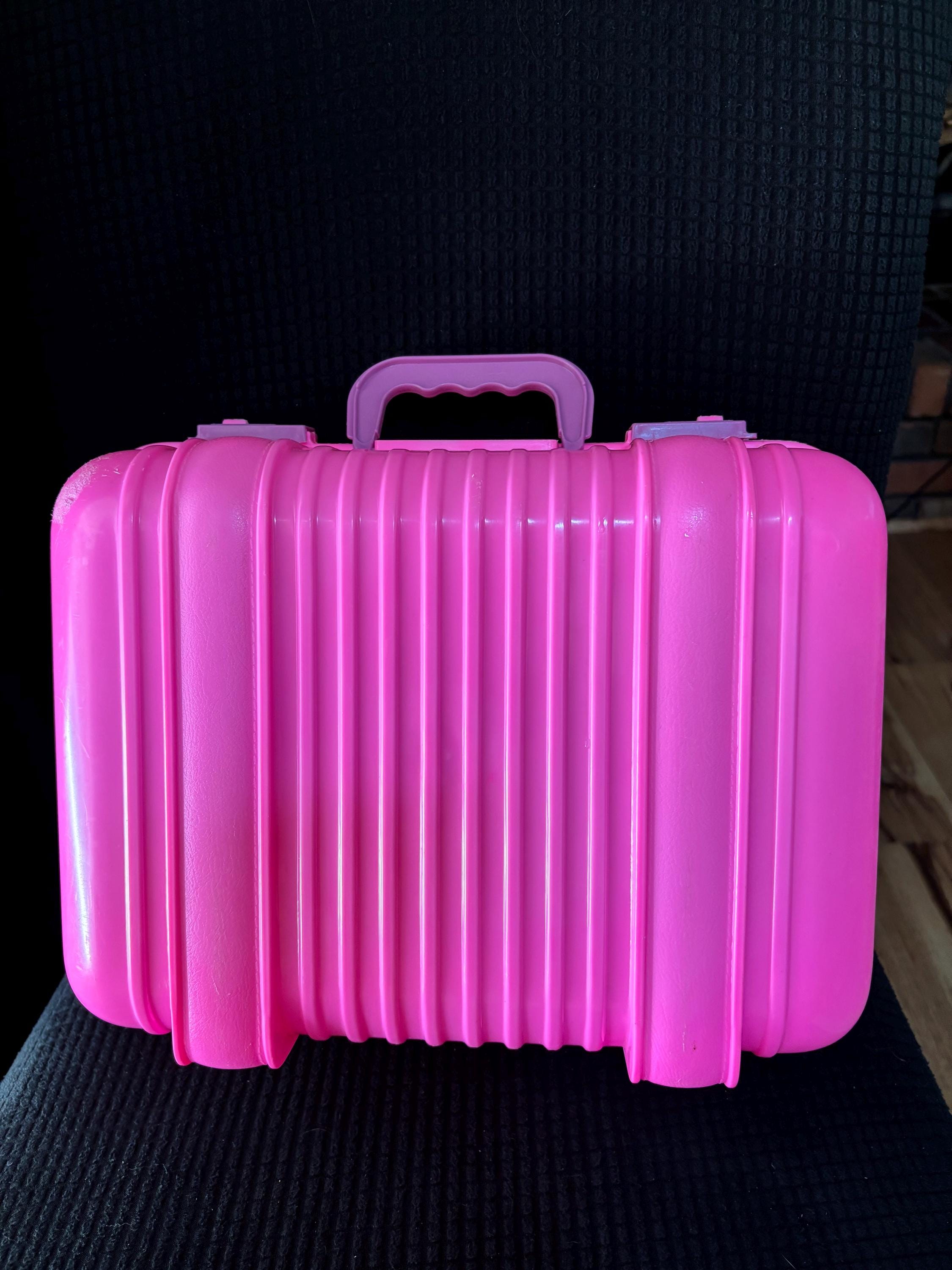 1990s 12”x10”x5” Fashion Doll Travel Case for Barbie, Tammy, and