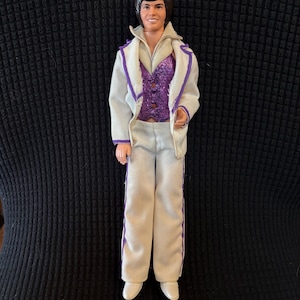 Vintage 1976 Donny Osmond Doll: &quot;Deepest Purple&quot; Outfit, Hong Kong