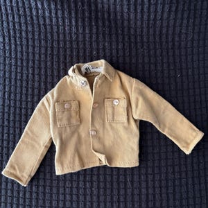 1960s GI JOE Hasbro 12&quot; Soldier Brown Combat Shirt