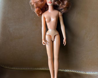 Kenner Cover Girl Darcy Redhead Doll 1978 Redressed in Lavender