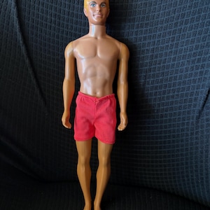 Sun Set Malibu Ken Doll #1088 . Vintage 1970.  With red swimsuit. Very nice doll, minor issues. Read below and see pics.