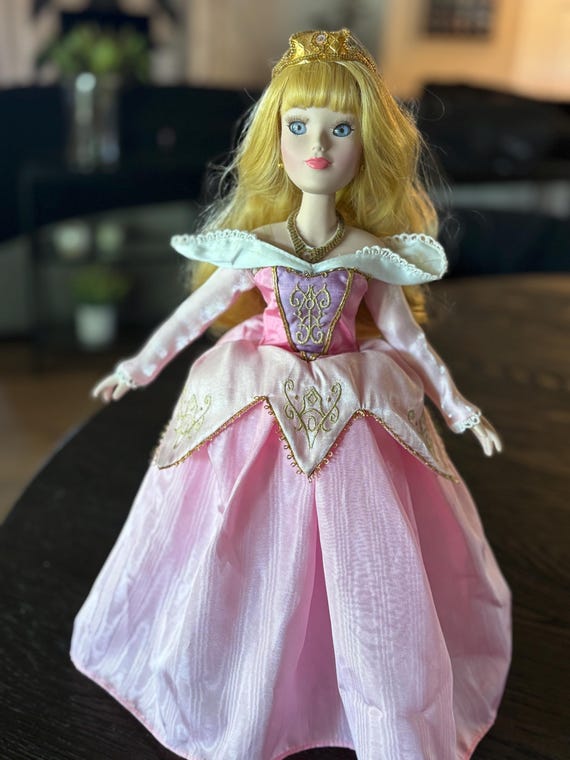 2001 Disney Princess Aurora Doll, Porcelain Keepsake (16-inch) - Etsy