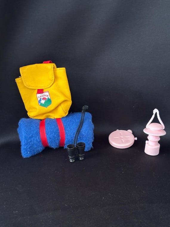 Vintage 1997 Madeline Doll Camping Accessories Set - Etsy Israel display picture 1