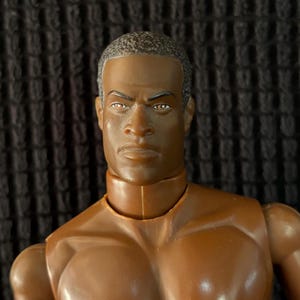 1996 GI Joe AA Black Action Figure - Hasbro Articulated Body