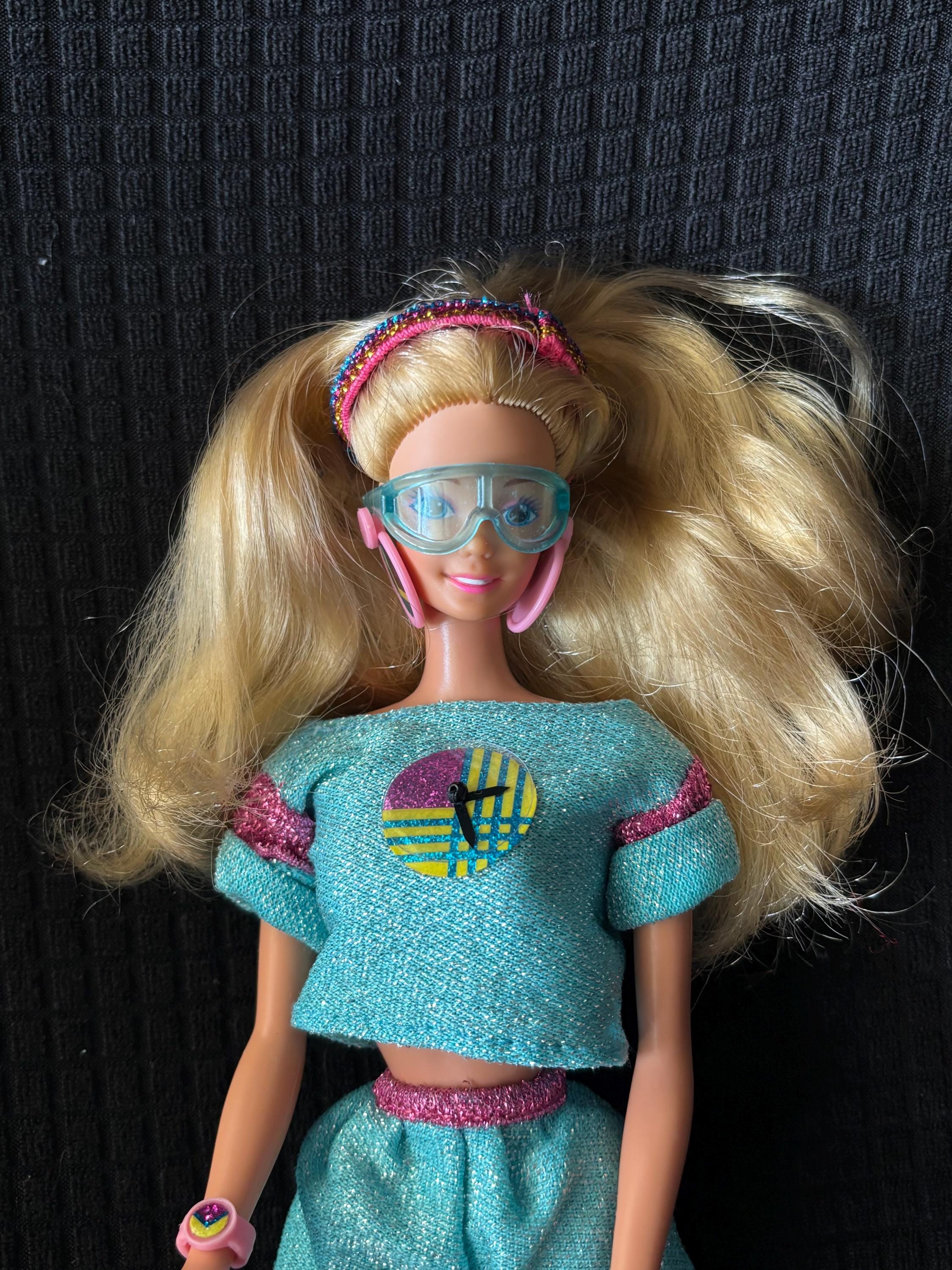Barbie Bibops 1986 Par Mattel – Collector Vintage Avec Accessoires (Neuf)
