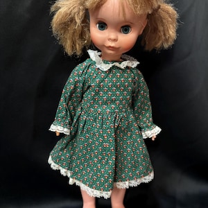 Vintage 1963 UNEEDA Sleepy Eyes Doll, 15&quot; Ash Blonde Hair