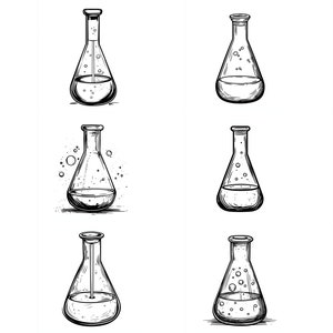 Beaker SVG Pack 128 Designs. Beaker SVG, Beaker PNG, Laser svg, Beaker, Clip Art, svg, png, jpg