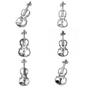 Violin SVG Pack 88 Designs. Violin SVG, Violin PNG, Laser svg, Violin, Clip Art, svg, png, jpg