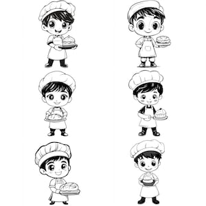 Baker SVG Pack 104 Designs. Baker SVG, Baker PNG, Laser svg, Baker, Clip Art, svg, png, jpg