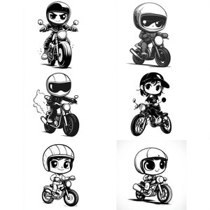 Biker SVG Pack 107 Designs. Biker SVG, Biker PNG, Laser svg, Biker, Clip Art, svg, png, jpg
