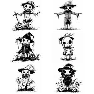 Cute Scarecrow SVG Pack 172 Designs. Cute Scarecrow SVG, Cute Scarecrow PNG, Laser svg, Cute Scarecrow, Clip Art, svg, png, jpg