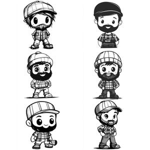 Lumberjack SVG Pack 73 Designs. Lumberjack SVG, Lumberjack PNG, Laser svg, Lumberjack, Clip Art, svg, png, jpg