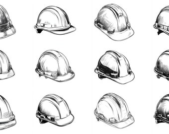 Hard Hat SVG Pack: 96 Designs, Laser Cut Files (Digital Download)