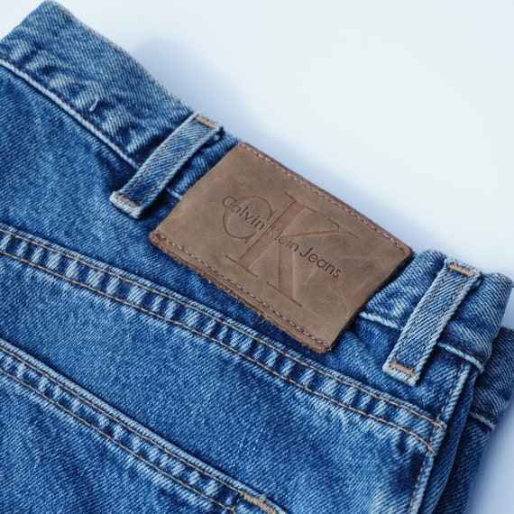 Calvin Klein Jeans Blue Vintage Jeans 90s W34 Straight Leg Calvin Klein Jeans Blue Vintage Jeans 90s W34 Straight Leg