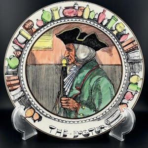 Vintage Royal Doulton Collector Plate “The Doctor”