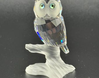 Swarovski Crystal SMALL / MEDIUM OWL #010016 - Etsy