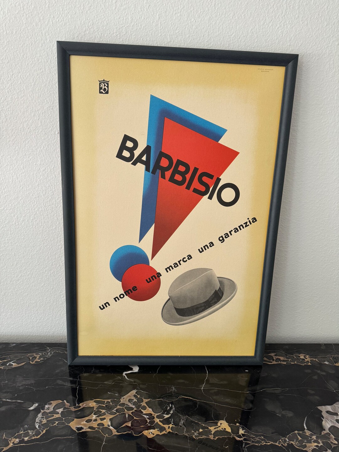 Poster Vintage Publicitaire Barbisio RF156 - Format 50x70cm - Haute Qualité - Neuf Sous Emballage