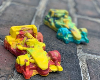 RACE CAR Crayon - Racing Lover Gift for Indianapolis 500 - Race Car Crayon - Indy 500 Crayon- Indycar Crayon - Car Crayon Party Favor Gift