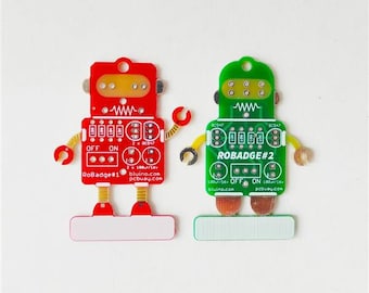 Gerber File PCB Robadge 1 & Robadge 2