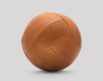 50年代　アンティーク　本革製サッカーボール　アーセナル　英国製 ☆アンティーク 50年代 本革製サッカーボール アーセナル 英国製