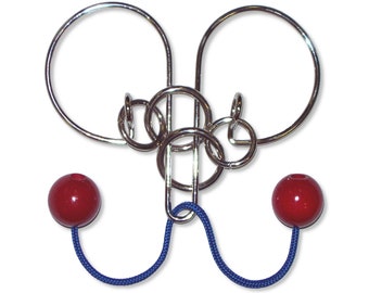 The Mosquito Wire Puzzle, Puzzle Master Brain Teaser, Game, Mechanical Puzzle, IQ Logic Teaser, 3D Puzzle, Puzzle