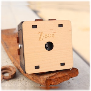 Z-Box Wooden Puzzle, Jean Claude Constantin Wood Puzzle, Brain Teaser, Game, Mechanical Puzzle, IQ Logic Teaser, 3D Puzzle, Zbox, Z box