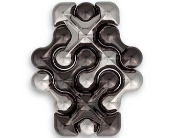Cast Dot Metal Puzzle, Hanayama, Brain Teaser, Mechanical Puzzle, IQ Logic Teaser, 3D Puzzle, Puzzle, Huzzle