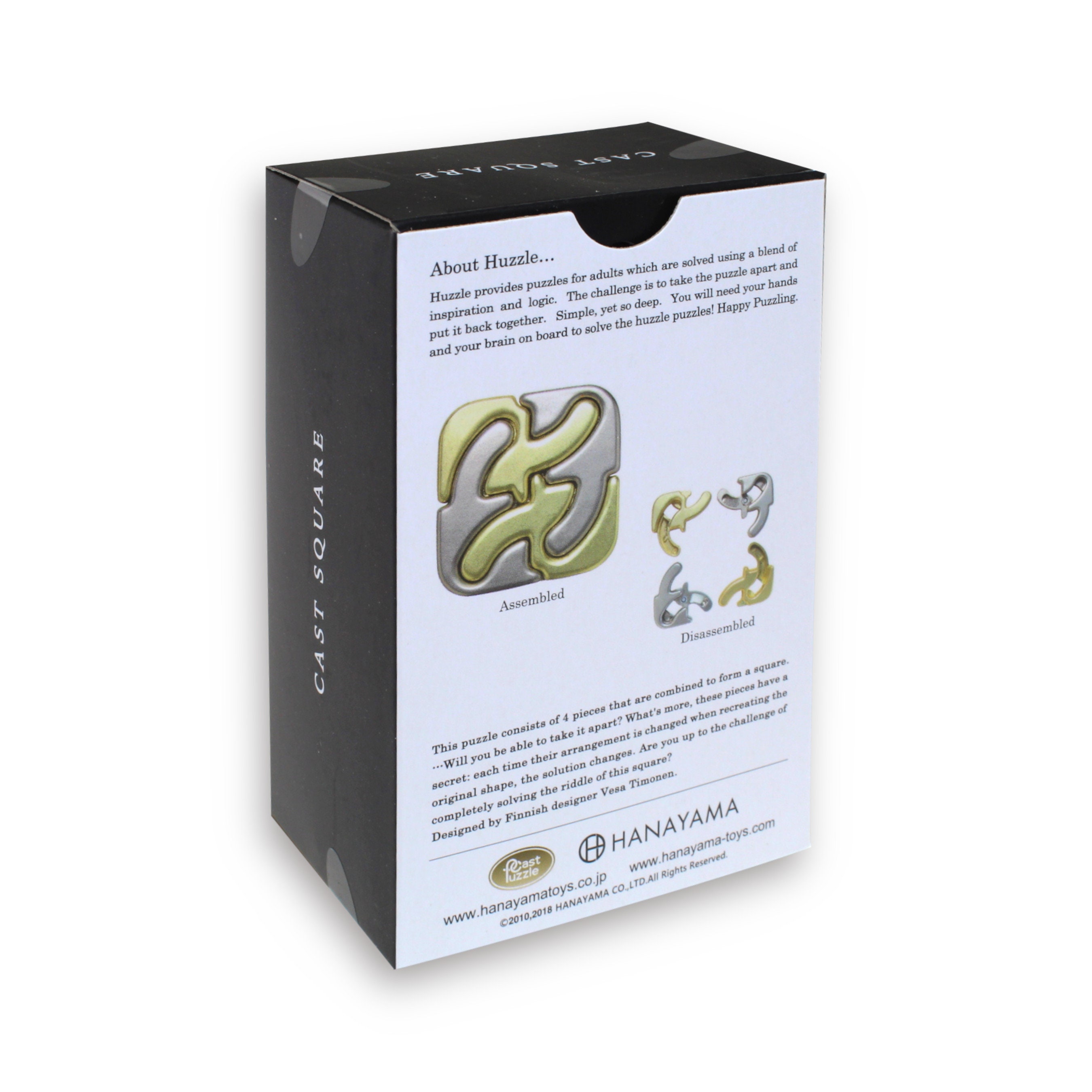 Cast Padlock Metal Puzzle, Hanayama, Brain Teaser, Mechanical Puzzle