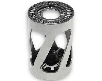 Hedgehog in a Cage Gen in Black Metal Puzzle, Rademic, Brain Teaser, Mechanical Puzzle, IQ Logic Teaser, 3D Puzzle, Puzzle