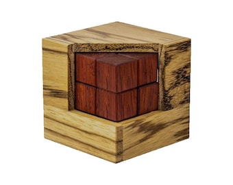 The Pentaring Wood Puzzle from Pelikan Puzzles is wooden IQ Logic Puzzle, Brain Teaser, Puzzle Master, Burr Puzzle