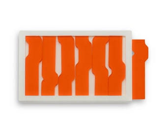 Wave 7 Puzzle, Yuu Asaka, jigsaw puzzle, box filling puzzle, laser cut puzzle, Wave Seven