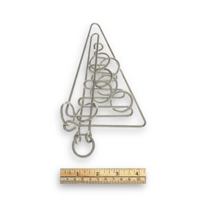 Chinese ring brain teaser puzzle in metal