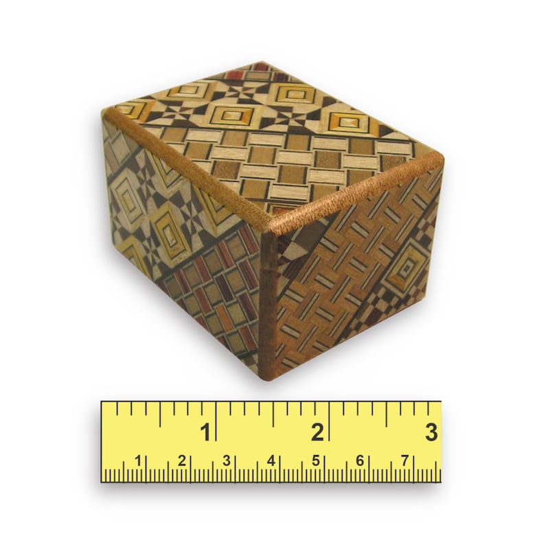 Japanese Puzzle Box 2 Sun 7 Step Koyosegi Wood Puzzle Box Etsy