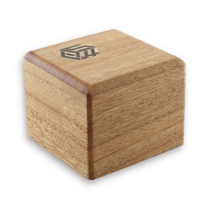 Japanese Puzzle Box Karakuri Small Box 5, Wood Puzzle Box, Wooden Brain Teaser, Trick Box, IQ Logic Teaser, Japan Box #5