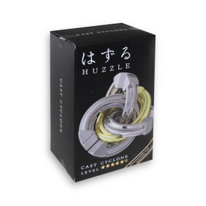 Hanayama Cast Love Puzzle - Livello 1 di 6 - Abbastanza facile - Include Crux Sticker