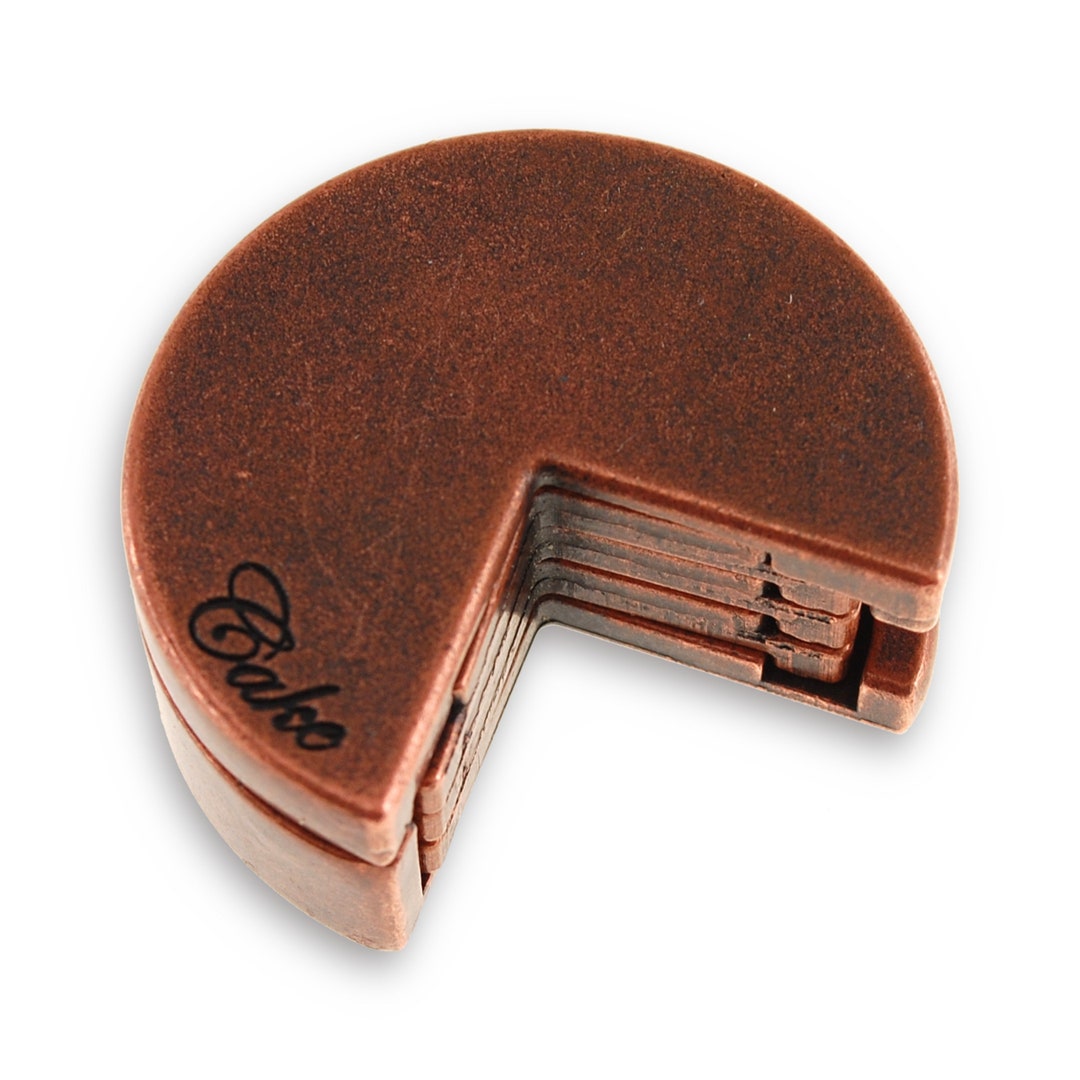 Cast Cake Metal Puzzle, Hanayama, Brain Teaser, Mechanical Puzzle, IQ Logic Teaser, 3D Puzzle