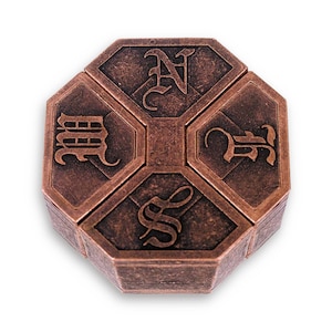 Cast News Metal Puzzle, Hanayama, Brain Teaser, Mechanical Puzzle, IQ Logic Teaser, 3D Puzzle, Puzzle, Huzzle