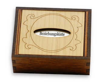 Beziehungskiste Wood Puzzle, Jean Claude Constantin Wooden, Brain Teaser, Game, Mechanical Puzzle, IQ Logic Teaser