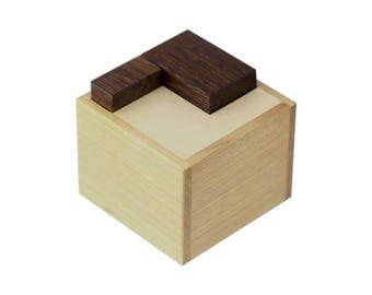 The Yin Yang Wood Puzzle from Pelikan Puzzles is wooden IQ Logic Puzzle, Brain Teaser, Puzzle Master, Burr Puzzle