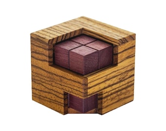 The Sudachi Wood Puzzle from Pelikan Puzzles is wooden IQ Logic Puzzle, Brain Teaser, Puzzle Master, Burr Puzzle