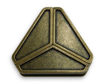 Cast Delta Metal Puzzle, Hanayama, Brain Teaser, Mechanical Puzzle, IQ Logic Teaser, 3D Puzzle, Puzzle, Huzzle
