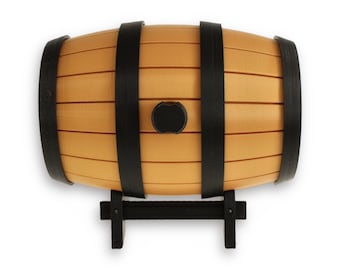 Barrel Cooper's Brain Teaser Puzzle Box, Joseph Kovell 3D Interlocking Wooden Puzzle, Classic Mechanical Mind Puzzle Toy, Birthday Gift