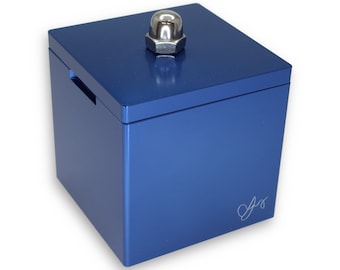 The First Box Metal Puzzle by Wil Strijbos is Made From Anodized