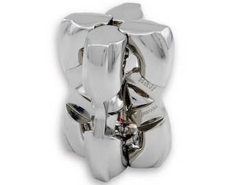 Cast H&H Metal Puzzle, Hanayama, Brain Teaser, Mechanical Puzzle, IQ Logic Teaser, 3D Puzzle, Puzzle, Huzzle, Cast H and H