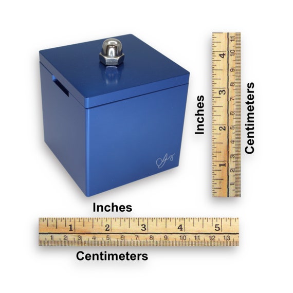 The First Box Metal Puzzle by Wil Strijbos is Made From Anodized