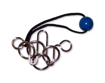 Black Widow Wire Puzzle, Puzzle Master Brain Teaser, Game, Mechanical Puzzle, IQ Logic Teaser, 3D Puzzle, Puzzle