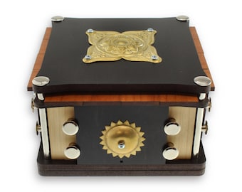 Find Your Sun Box Wood Puzzle, Jean Claude Constantin Wooden Puzzle, Brain Teaser, Game, Mechanical Puzzle, IQ Logic Teaser, 3D Puzzle