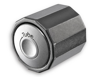 Cast Tube Metal Puzzle, Hanayama, Brain Teaser, Mechanical Puzzle, IQ Logic Teaser, 3D Puzzle, Puzzle, Huzzle