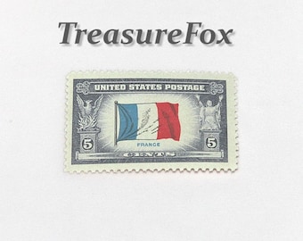 Anciens timbres-poste internationaux vintage sur papier x75 pour fournitures  de revues indésirables / philatélie / philatélie -  France