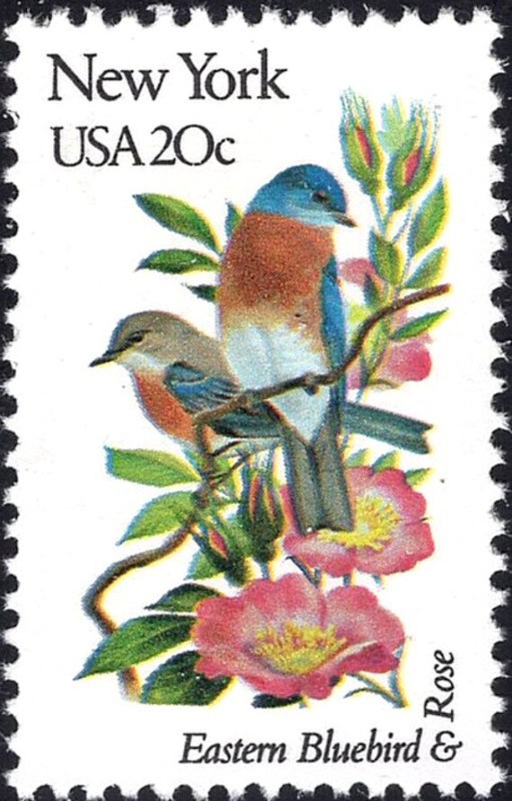 Five 29c Tulip Flower stamps | Vintage Unused Postage Stamp | Pack of 5  stamps | Wedding Invitation Postage | Popular Wedding Garden Flowers